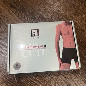 NIB Air cute underwear boxer briefs size 4xl black